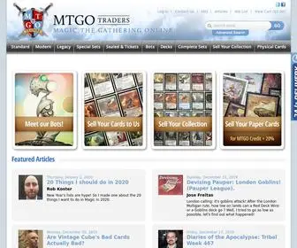 Mtgotraders.com(MTGO Traders Magic the Gathering Online Shop MTGO store) Screenshot