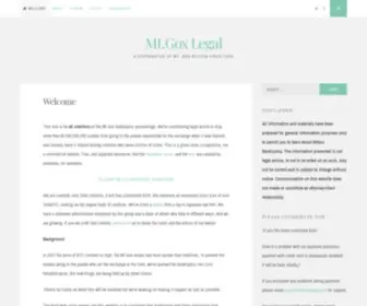 Mtgoxlegal.com(A cooperative of Mt) Screenshot
