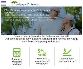 MTGprofessor.com(Mortgage Professor) Screenshot
