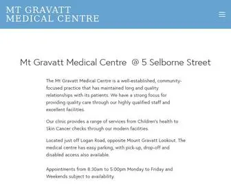 MTgravattmedical.com.au(Mt Gravatt Medical Centre) Screenshot