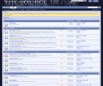 MTGthesource.com(The source) Screenshot