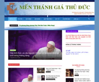 MTGthuduc.net(HỘI DÒNG MẾN THÁNH GIÁ THỦ ĐỨC) Screenshot