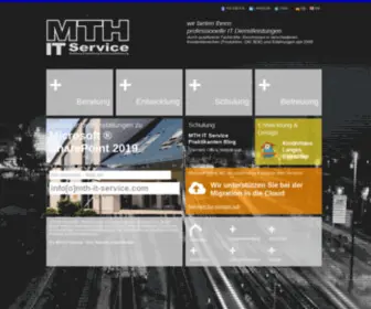 MTH-IT-Service.com(Beratung, Entwicklung, Schulung und Betreuung) Screenshot