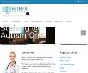 MTHFrsupport.com(Raising Awareness) Screenshot