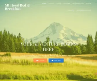 Mthoodbnb.com(Mt hood weddings) Screenshot