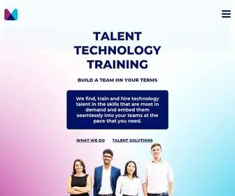 MThree.com(Graduate Training Programs and Careers) Screenshot