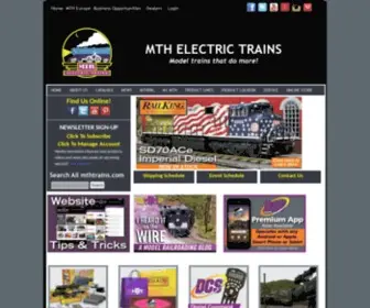 MTHtrains.com Screenshot
