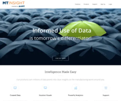 Mtinsight.org(Business Intelligence for Manufacturing) Screenshot