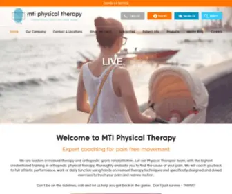 Mtipt.com(Physical Therapy Seattle) Screenshot