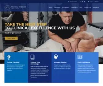 Mtitx.com(The Manual Therapy Institute) Screenshot