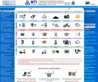 Mtixtl.com(MTI Corp) Screenshot