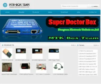 MTK-Box.com(The MTK BOX Official Website) Screenshot