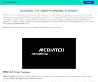 Mtkusbdriver.com(Download MTK All USB Drivers (Mediatek) for Windows) Screenshot