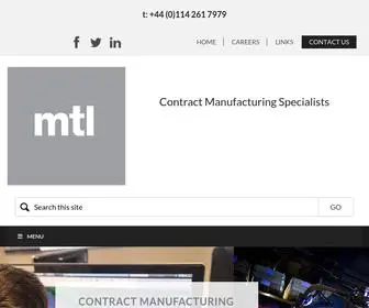 Mtladv.com(MTL Advanced) Screenshot