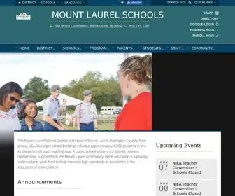 Mtlaurelschools.org(Mount Laurel Schools) Screenshot