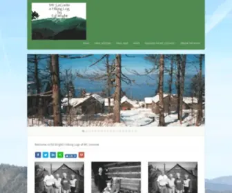 Mtleconte.com(Ed Wright Mt) Screenshot