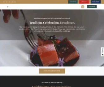 Mtloftyhouse.com.au(Romantic, Boutique Accommodation Adelaide Hills SA) Screenshot