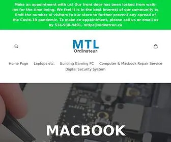 MTLPC.ca(MTL Computer) Screenshot