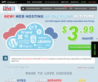 MTlservers.com(Customizable Web and VPS Cloud Hosting Services) Screenshot