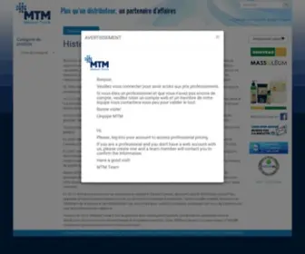 MTM.ca(History of the company) Screenshot