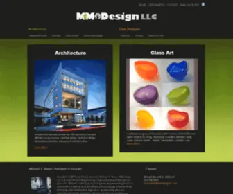 MTmdesignllc.com(MtM Design Architect and blown glass St) Screenshot