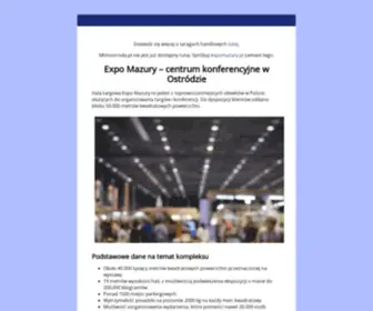 Mtmostroda.pl(Expo Mazury) Screenshot