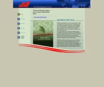 MTMshipmanagement.com(MTM) Screenshot