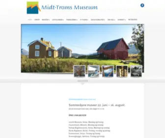 Mtmu.no(Midt-Troms Museum) Screenshot