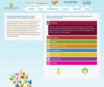 MTNBLVD.com(Montessori method program) Screenshot