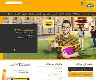 MTN.com.ye(MTN Yemen) Screenshot