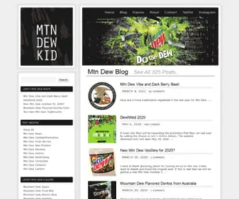 MTndewkid.com(Mtn Dew Kid) Screenshot
