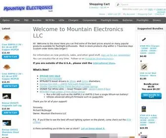 Mtnelectronics.com(Mountain Electronics) Screenshot