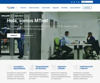 Mtnet.com.mx(Integración de Tecnología) Screenshot