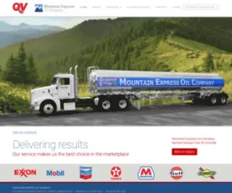 Mtnexpressoil.com(Mountain Express Oil Company) Screenshot