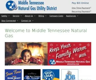 MTNG.com(Middle Tennessee Natural Gas) Screenshot