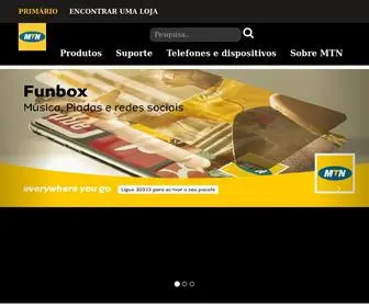 MTNgbissau.com(MTN Guinea Bissau) Screenshot
