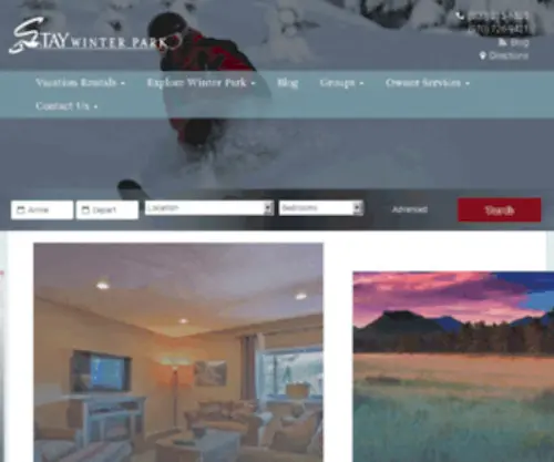 MTnlodging.com(Winter Park Lodging) Screenshot