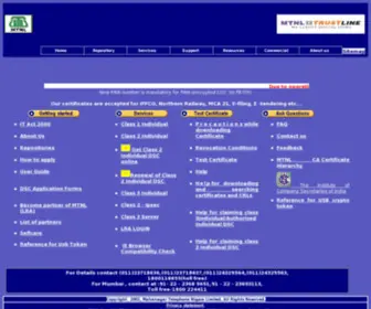 MTNLtrustline.com(MTNLtrustline) Screenshot