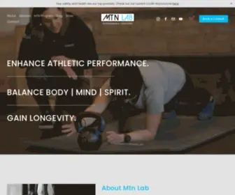 MTnperformancelab.com(Mtn Lab Performance Coaching) Screenshot