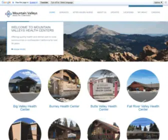 MTnvalleyhc.org(Mountain Valleys Health Centers) Screenshot