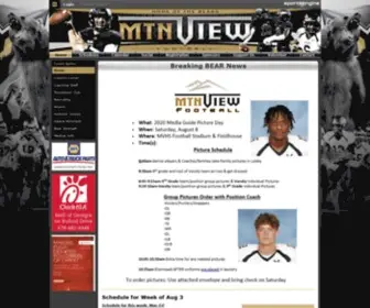 MTnviewfootball.com(Mountain View Football) Screenshot