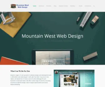 MTnwestdesign.com(Mountain West Web Design in Logan Utah) Screenshot