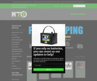 Mtobattery.com(Professional Battery Assembly) Screenshot