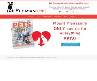 MTpleasant.pet(Mount Pleasant Pet Magazine) Screenshot