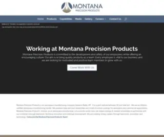 MTPP.com(Montana Precision Products) Screenshot