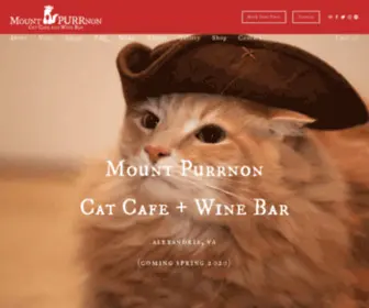 Mtpurrnoncatcafe.com(Mount) Screenshot