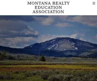 Mtrea.org(MONTANA REALTY EDUCATION ASSOCIATION) Screenshot