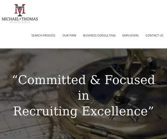 Mtrecruits.com(Michael-Thomas Executive Search) Screenshot