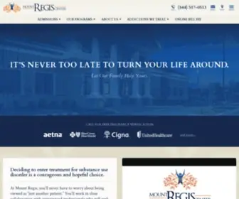 Mtregis.com(Effective Drug & Alcohol Residential Addiction Treatment) Screenshot