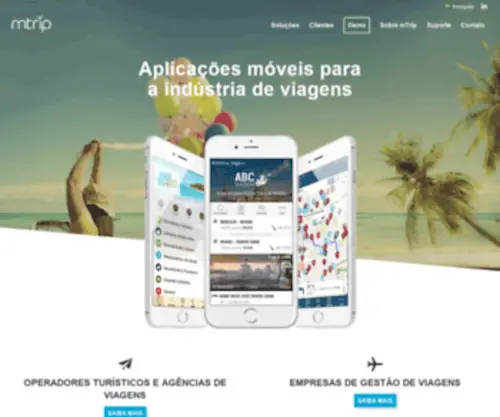 Mtrip.pt(Aplicações móveis para a indústria de viagens) Screenshot